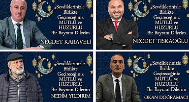 RAMAZAN BAYRAMI'NI KUTLADILAR