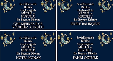 RAMAZAN BAYRAMI'NI KUTLADILAR