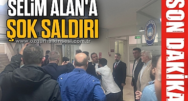 Selim Alan'a şok saldırı