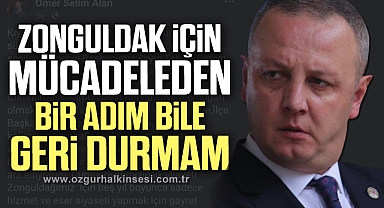 Selim Alan, Zonguldaklılara böyle veda etti
