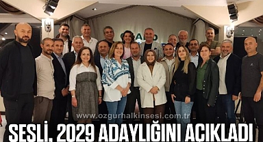 SESLİ, 2029 ADAYLIĞINI AÇIKLADI