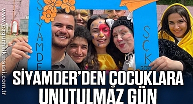 SİYAMDER'den çocuklarfa unutulmaz gün