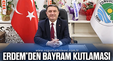 TAHSİN ERDEM’DEN BAYRAM KUTLAMASI