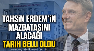 Tahsin Erdem'in mazbatasını alacağı tarih belli oldu