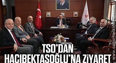 TSO'dan Hacıbektaşoğlu'na ziyaret