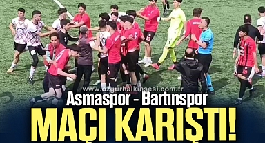 U18 Türkiye Şampiyonası’nda futbolcular arasında tartışma