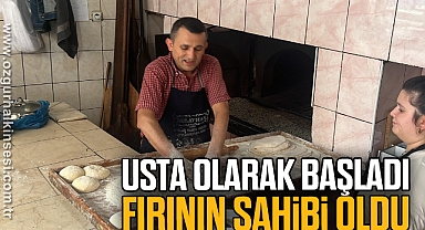 Usta olarak başladığı fırının sahibi oldu, 40 yıldır simit satıyor