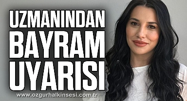 Uzmanından 'bayramda tatlıyı erken saatte tüketin' uyarısı