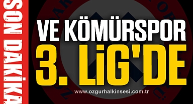 Ve Kömürspor 3. Lig'de