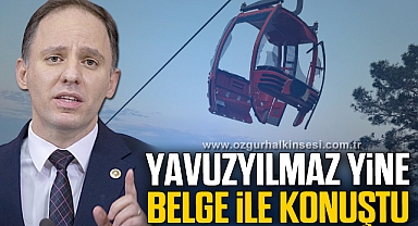 Yavuzyılmaz yine belge ile konuştu