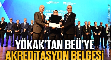 YÖKAK'TAN BEÜ'ye Akreditasyon Belgesi