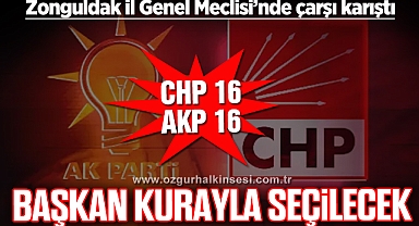 Zonguldak İl Genel Meclisi'nde çarşı karıştı