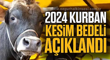 2024 Kurban kesim bedeli açıklandı