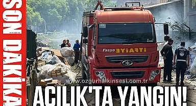 ACILIK'TA YANGIN!