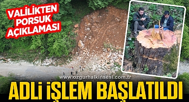 ADLİ İŞLEM BAŞLATILDI
