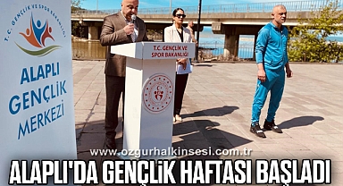 Alaplı'da Gençlik Haftası başladı