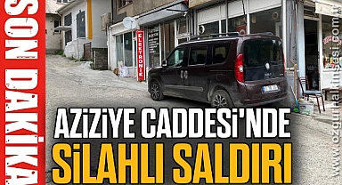Aziziye Caddesi'nde silahlı saldırı 