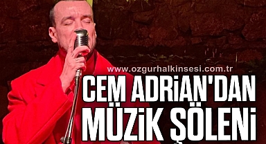 Cem Adrian Zonguldak'ta hayranlarıyla buluştu