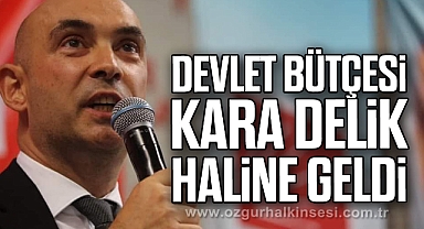 Devlet bütçesi kara delik haline geldi