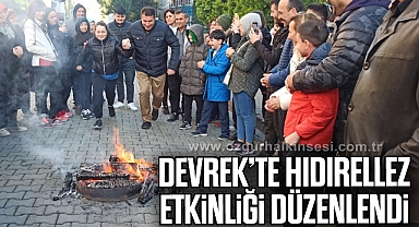 Devrek’te Hıdırellez etkinliği düzenlendi