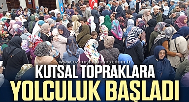 Devrek’te ilk hac kafilesi dualarla uğurlandı
