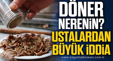 Döner ustalarından büyük iddia