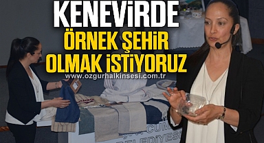 Emine Yılmaz Can, kenevir konferansında konuştu