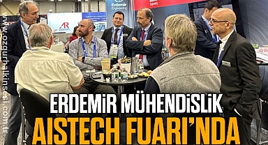 Erdemir Mühendislik, AISTech Fuarı’nda