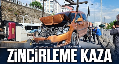 Ereğli'de zincirleme kaza