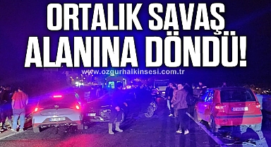 Ereğli’de zincirleme kazada 6 kişi yaralandı