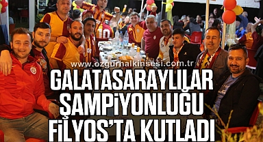 GALATASARAYLILAR ŞAMPİYONLUĞU FİLYOS’TA KUTLADI