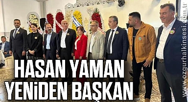 HASAN YAMAN YENİDEN BAŞKAN