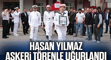 Hasan Yılmaz askeri törenle uğurlandı