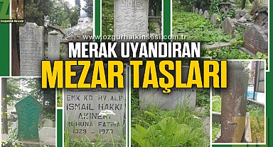 İncivez'deki merak uyandıran mezar taşları