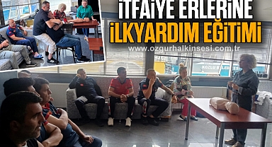 İTFAİYE ERLERİNE İLKYARDIM EĞİTİMİ