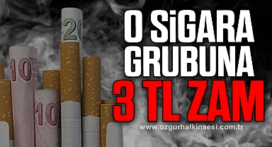 JTI sigara grubuna 3 TL zam geldi
