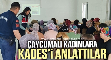 Kadın çalışanlara KADES'i anlattılar