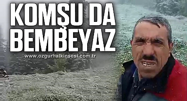 Karabük'ün yüksek kesimlerinde kar yağışı etkili oldu
