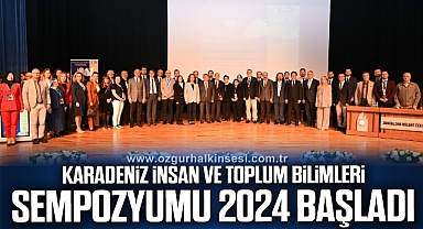 Karadeniz İnsan ve Toplum Bilimleri Sempozyumu 2024 Başladı