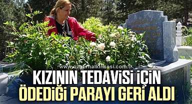Kızının tedavisi için ödediği parayı açtığı dava ile geri aldı