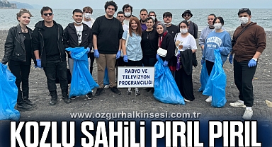 Kozlu Sahili Pırıl Pırıl