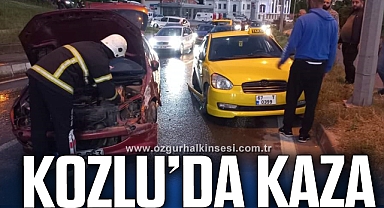 KOZLU SAHİLİNDE KAZA