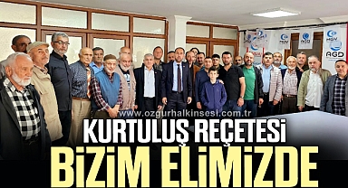 “KURTULUŞ REÇETESİ BİZİM ELİMİZDE”