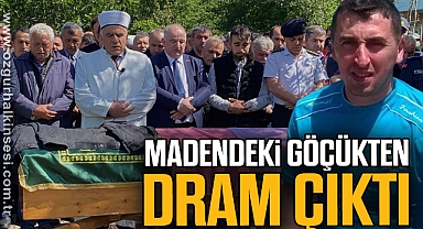 Madendeki göçükten dram çıktı