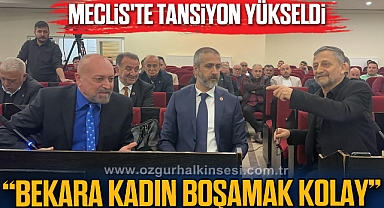 Meclis'te tansiyon yükseldi: