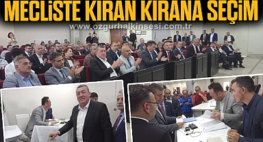 Mecliste kıran kırana seçim