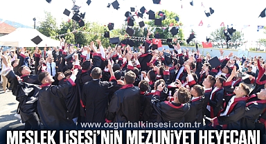 Meslek Lisesi’nin Mezuniyet Heyecanı
