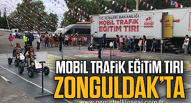 Mobil Trafik Eğitim Tırı Zonguldak’ta