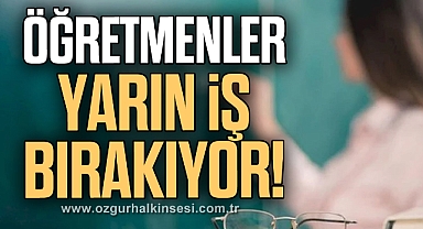 Öğretmenler şiddete karşı eylem için yarın iş bırakıyor!