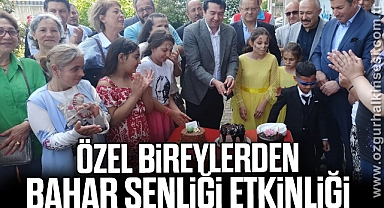 Özel bireylerden bahar şenliği etkinliği